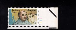 1037218492 SCOTT C116 POSTFRIS MINT NEVER HINGED EINWANDFREI - FR. JUNIPERO SERRA AND PLATE NUMBER 1111 - 3b. 1961-... Nuevos