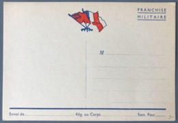 France - CPFM Drapeaux - Neuve - (W1653) - 1. Weltkrieg 1914-1918