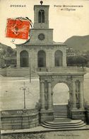 029 285 - CPA - France (01) Ain - Oyonnax - Porte Monumentale Et L'Eglise - Oyonnax