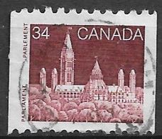 Canada 1985. Scott #952 (U) Parliament (Library)  *Complete Issue* - Rollo De Sellos