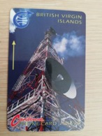 BRITSCH VIRGIN ISLANDS  US$ 20,-  BVI-4AA  COMMUNICATIONS TOWER    4CBVA     Fine Used Card   ** 2618 ** - Maagdeneilanden