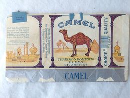 Paquet De Cigarettes Vide Cigarrettes Package Camel USA #14 - Etuis à Cigarettes Vides