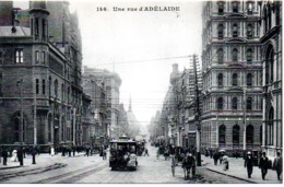Delcampe - AUSTRALIE  ADELAIDE  UNE RUE - Adelaide