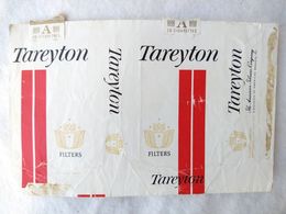 Paquet De Cigarettes Vide Cigarrettes Tareyton USA RARE #14 - Zigarettenetuis (leer)