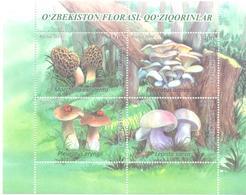 2019. Uzbekistan, Mushrooms Of Uzbekistan, S/s, Mint/** - Ouzbékistan