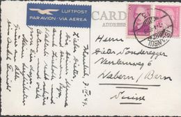 3527   Postal Aérea  Istanbul 1949 , - Lettres & Documents