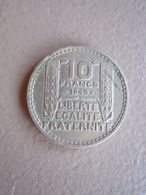 10 Francs TURIN Grosse Tête De 1945 Rameaux Courts (Non Nettoyé) - K. 10 Franchi