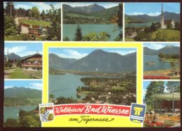 CPM Allemagne Weltkurort BAD WIESSEE Am Fegernsee Multi Vues - Bad Wiessee