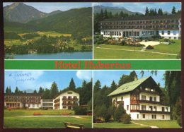 CPM Non écrite Allemagne BAD WIESSEE Hotel " Hubertus " Multi Vues - Bad Wiessee