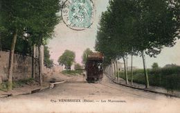 CARTE VENISSIEUX - RHONE -  LES MARRONNIERS -ANNEE 1905 - Vénissieux