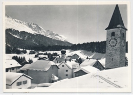 Parpan Mit Lenzerhorn Mit K-Stempel Parpan - Lantsch/Lenz