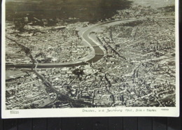AK Von Dresden Vor Der Zerstörung 1945 Mit Blick Von Westen Auf Die Innenstadt; Fotoaufnahme Von Walter Hahn - Dresden