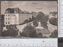 Bad Wörishofen Hotel Sproll Bahnhofsplatz, Kriegerdenkmal Gelaufen 1922 ( AK 1049 )  Günstige Versandkosten - Bad Woerishofen