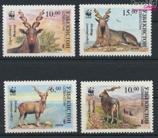 Usbekistan 61-64 (kompl.Ausg.) Postfrisch 1995 Naturschutz: Schraubenziege (9458308 - Oezbekistan