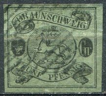 BRUNSWICK - N° 6 (o)...fraîcheur Postale - Braunschweig
