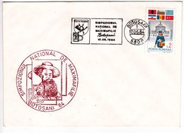 Roumanie , Romania , 1984 , Philatelic Symposium, Special Cancell - Storia Postale