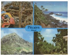 (C 5) Pitcairn Island - 4 Views - Pitcairn Islands