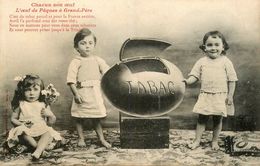 Bergeret * Chacun Son Oeuf , L'oeuf De Pâques à Frand Père * Tabac Tabacs Tabatière * Enfants - Bergeret