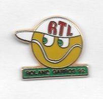 Pin's  Sport  Ténnis  ROLAND  GARROS  1992  Avec  Média  Radio  R T L  Signé  DECAT  PARIS - Tennis