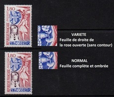 FRANCE - MARIONNETTES / 1982 # 2235 ** VARIETE NON REPERTORIEE CONSTANTE / VOIR DETAIL DETAILLE (ref 3037) - Nuovi