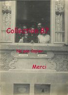 78 FLINS Sur SEINE ☺♥♥ FENETRE Du BUREAU De POSTE En 1912 < PHOTOGRAPHIE Photographe Amateur < DETAILS DESCRIPTION - Flins Sur Seine