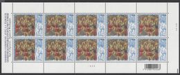 Belgique COB F3413 ** (MNH) - Planche 2 - 2001-2010