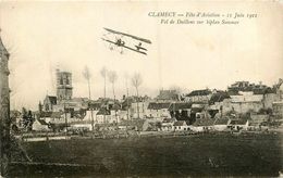 Clamecy * Fête D'aviation 11 Juin 1911 * Vol De Daillens Sur Biplpan Sommer * Avion - Clamecy