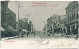 JANESVILLE, WIS - Main Street - Janesville