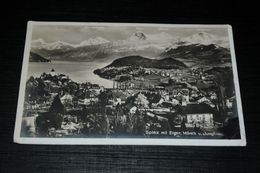 17069-           SPIEZ MIT EIGER, MÖNCH U. JUNGFRAU - 1929 - Spiez