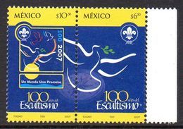 Mexique Mexico 2252/53 Scoutisme - Ongebruikt