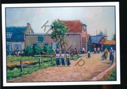 Spakenburg - Kunstschilder - Roelof Koelewijn - Oude Schoolbuurt Op Eemdijk [AA47-3.522 - Unclassified