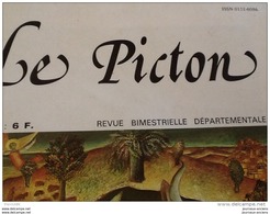 1977 LE PICTON N° 6 - RABELAIS - BIGORNE - CIERGERIE - SAINT SAVIN - Aristide CAILLAUD - LE CAFÉ - SADI CARNOT - Poitou-Charentes