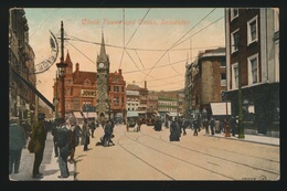 LEICESTER  CLOCK TOWER AND CROSS - Leicester