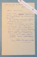 L.A.S Eve PAUL MARGUERITTE écrivain Au Poète Maurice ROSTAND - Paris / Limeil Brévannes - Lettre Autographe - Ecrivains