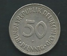 GERMANY 50 Pfennig 1950 F   PIA227 07 - 50 Pfennig