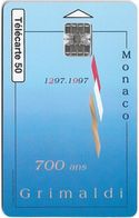 Monaco - MF43 - 700 Ans Des Grimaldi - SC7, 10.1996, 50Units, 100.000ex, Used - Monace