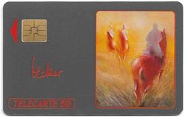 Monaco - ME4 - Randonnée, Michel Becker - Solaic Afnor, 04.1991, 50Units, 11.000ex, Used - Monace