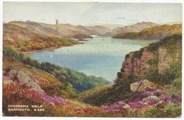 Panorama Walk, Barmouth, 1955 Postcard - Merionethshire