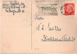 ! 1 Beleg 1933  Aus Magdeburg, Autograph Bestehorn - Brieven En Documenten