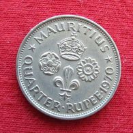 Mauritius 1/4 Rupee 1970 Mauricia Maurice  Wºº - Maurice