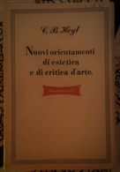 NUOVI ORIENTAMENTI DI ESTETICA E DI CRITICA D'ARTE - Essays, Literaturkritik