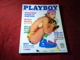 PLAY BOY   JUNE 1995  MADONNA  NAKED AT NINETEEN - Per Uomini