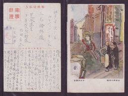 JAPAN WWII Military Tianjin District Picture Postcard Central China WW2 MANCHURIA CHINE MANDCHOUKOUO JAPON GIAPPONE - 1943-45 Shanghai & Nankin