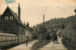 Villequier * Entrée Du Village , Route De Caudebec * 1907 - Villequier