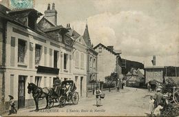 Villequier * Entrée Du Village , Route De Norville * 1907 - Villequier