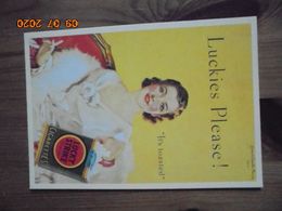 Carte Postale Publicitaire USA (Taschen 1996) Reproduction 16,3 X 11,4 Cm. Lucky Strike "Luckies Please" 1932 - Articoli Pubblicitari