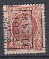 BELGIË - PREO - Nr 77 B (Wazige Druk + Kantdruk) - ANTWERPEN 1923 ANVERS - (*) - Typografisch 1922-31 (Houyoux)