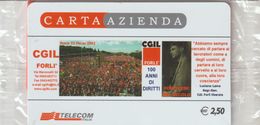 13-Carta Azienda-CGIL-Forlì-Nuova In Confezione Originale - Usages Spéciaux