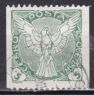 Cecoslovacchia, 1918/20 - 5h Windhover, Perforated - Nr.P2 Usato° - Newspaper Stamps