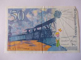 BILLET 50 Francs St Exupery - 50 F 1992-1999 ''St Exupéry''